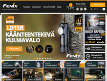 Tablet Screenshot of fenixvalaisimet.fi